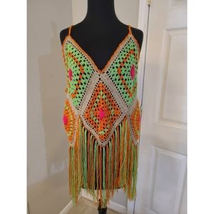 Crochet Fringe Top